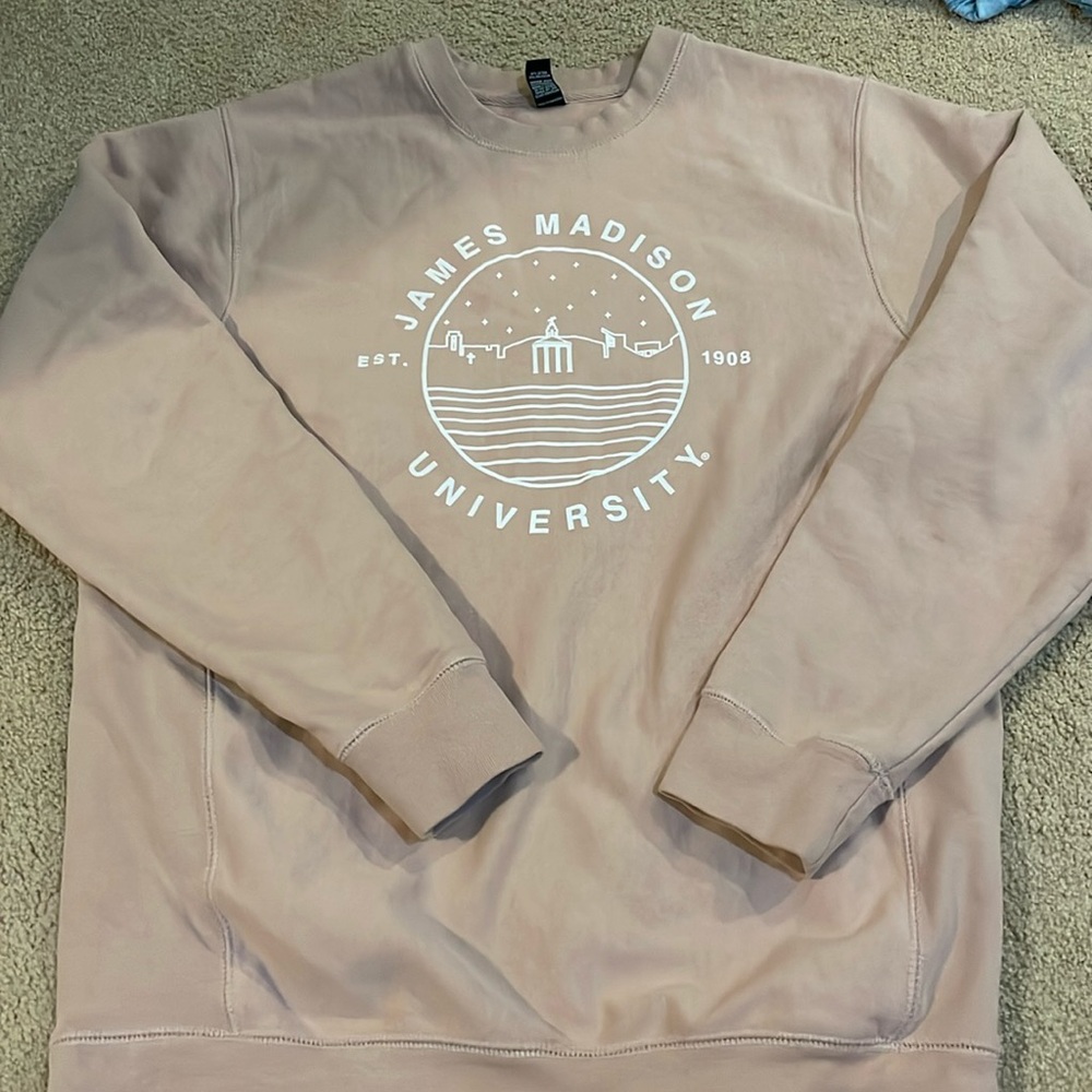 James Madison University (JMU) sweatshirt